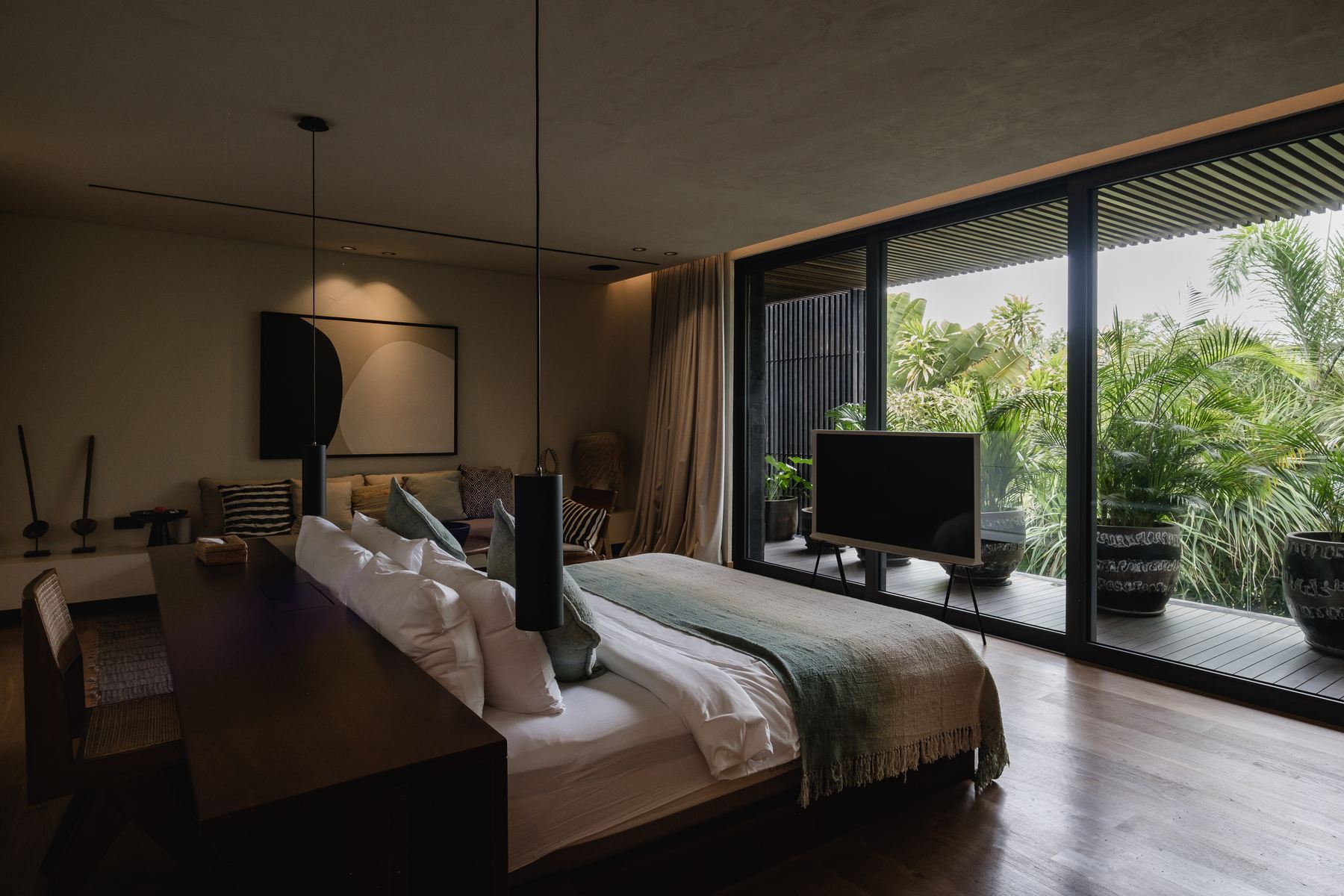 Bedroom looking to the terrace
