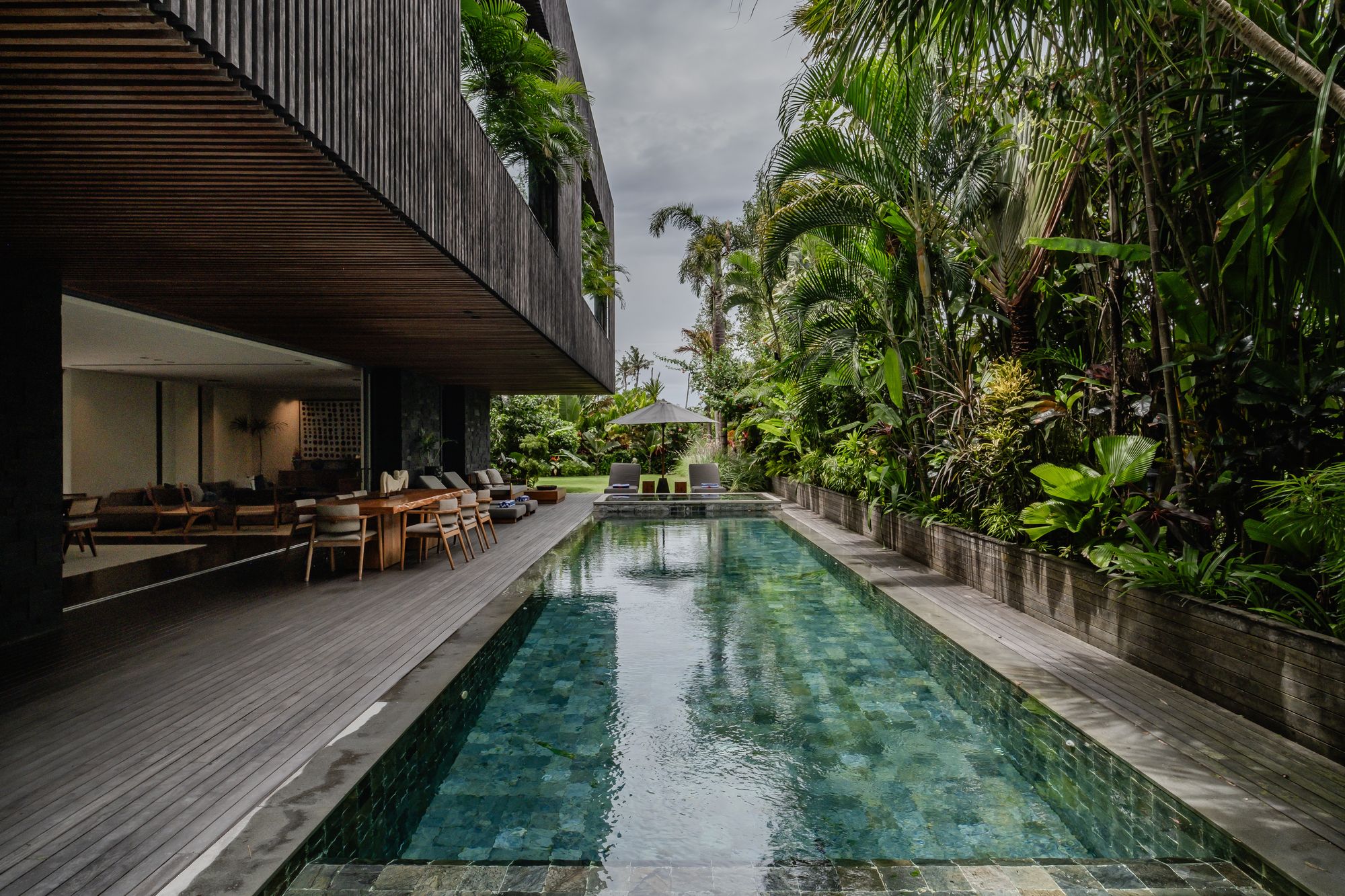 The lap pool